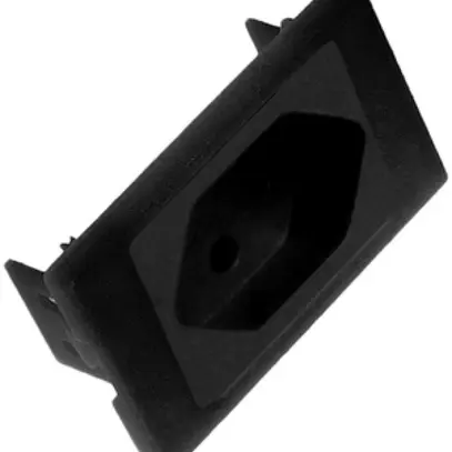 Steckdosenmodul  T13 schwarz 1×T13 schwarz 