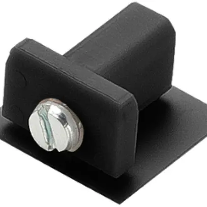 Plaque de fermeture SLV pour rail conducteur D-TRACK, noir 