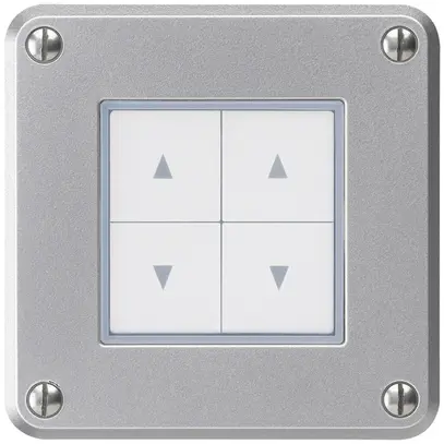 UP-Storenschalter robusto IP55 aluminium mit 4 Funktionstasten 