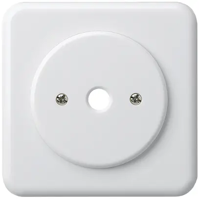 Boîte de raccordement ENC basico blanc Ø9mm sans bornier 