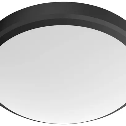 Plafoniera LED Philips Doris 6W 600lm 2700K IP44 Ø220mm nero 