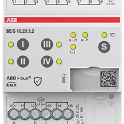 REG-Binäreingang KNX ABB BE/S10.20.3.2 10-Kanal Kontaktabfrage 