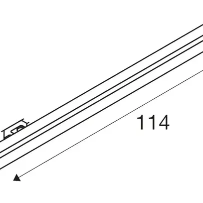 Lampada LED SLV SIGHT TRACK 37W 3000lm 3000/4000K 3 fasi bianco 