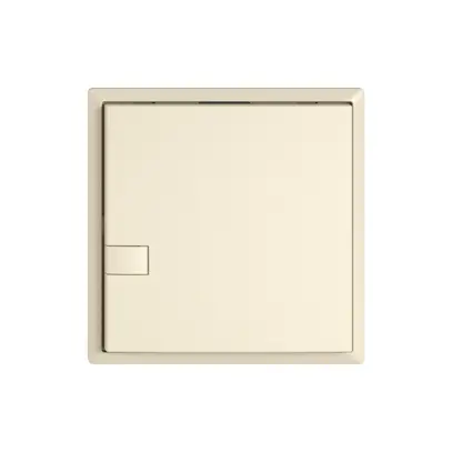 Poussoir KNX RGB EDIZIO.liv SNAPFIX® capteur temp.s.LED 1× comm.1T cr 