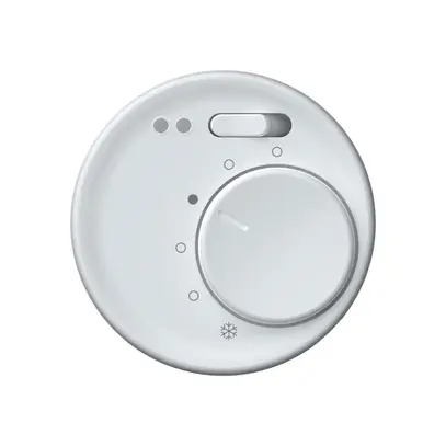 Termostato ambiente origin riscaldamento pavimento 230VAC 5…30°C 10A bianco 