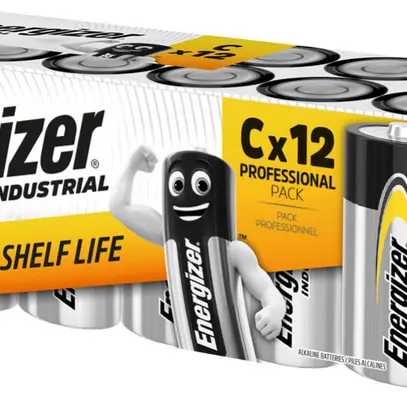 Batterie Alkali Energizer Industrial LR14 1.5V Blister à 12 Stück 