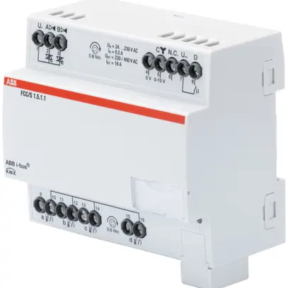 Controllore ventilconvettore AMD ABB FCC/S 1.5.1.1 KNX, 2/4 tubi 
