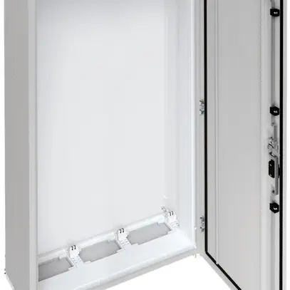 Armadio murale Hager univers con porta piena CP II IP55 1550×800×275mm RAL 7035 