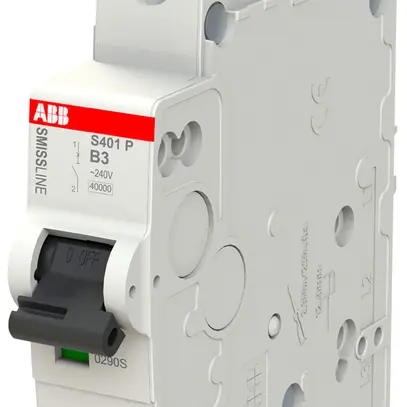 Disgiuntore SMISSLINE TP, 1L, B, 3A, 40kA 
