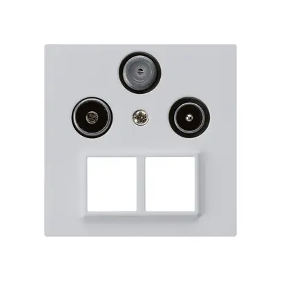 Prise d'antenne ENC R/TV/SAT HMS kallysto A gris clair 