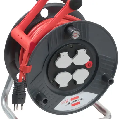 Avvolgicavo Garant 25m Td 3×1.5mm², con 4 prese INS T13 