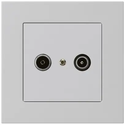 Presa di passaggio INC kallysto.pro R/TV 14dB grigio chiaro 