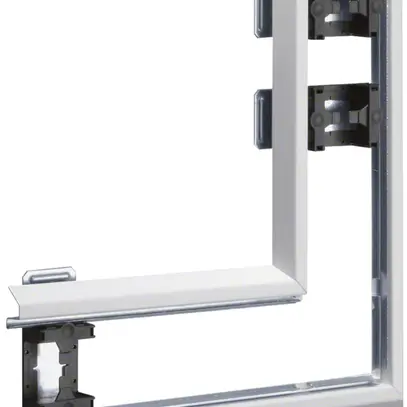 Angolo piatto Hager per BKIS 12.5mm bianco puro 