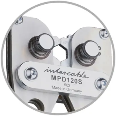 Outil de sertissage Intercable MPD120S, 10…120mm² 