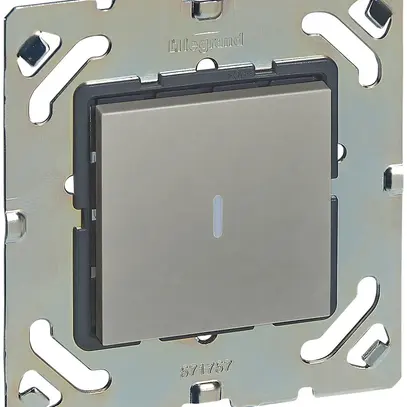 Inverseur INC 3/1L ARTEOR, 10AX, 2 modules, avec plaque de fixation, magnésium 