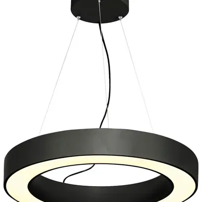 Lampada sospesa LED SLV MEDO RING 60 DALI 34W 2000lm 3000K Ø600×80mm nero 