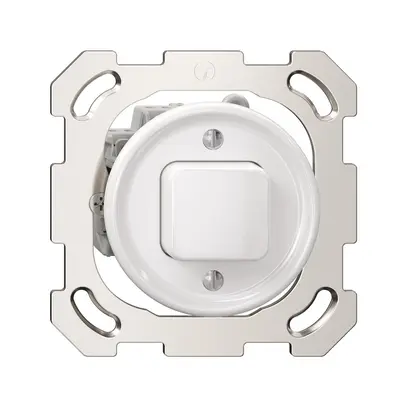 Contatto a pulsante suoneria INC Sdue, 16A 230 VAC, 77×77mm, morsetti a innes.bi 