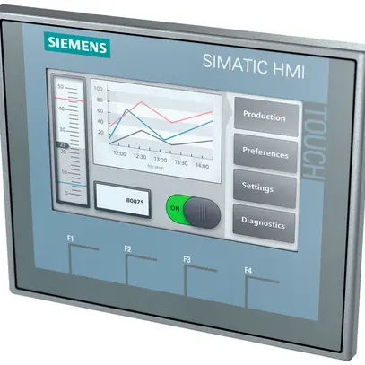 Écran tactile 4.3" Siemens SIMATIC HMI KTP400 BASIC COLOR PN, 65K couleurs 