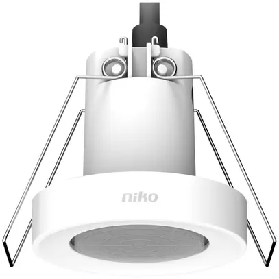 Mini-détecteur de présence INC P34MR, KNX, 7…8m, 360°, blanc 
