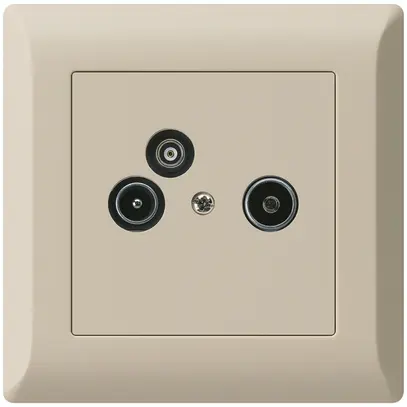 Presa antenna INC R/TV/dati kallysto.line 2GHz 14db beige 