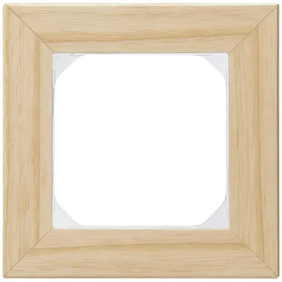 Abdeckrahmen KAL.art 1×1 94×94mm Esche 