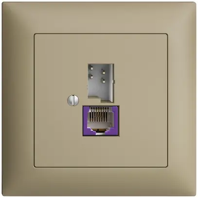 Presa INC T+T 6P/1×RJ45 DSL-a banda larga EDIZIOdue sand 