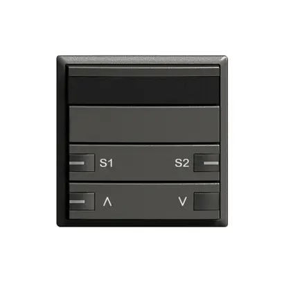 Kit frontale IR-motore/scena 1c/2t ZEP 60×60mm nero 