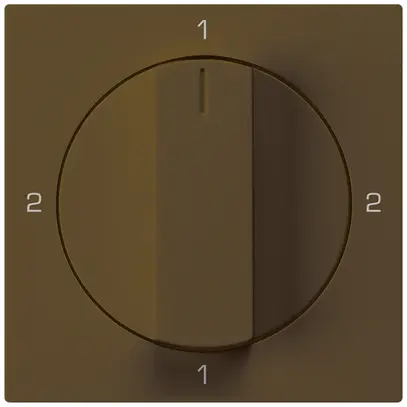 Intérieur pour interrupteur rotatif kallysto 3/1L brun avec manette 