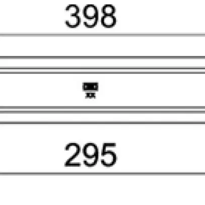 Couvercle BET RAAD pour sortie en T 300mm acier fin A4 brut 