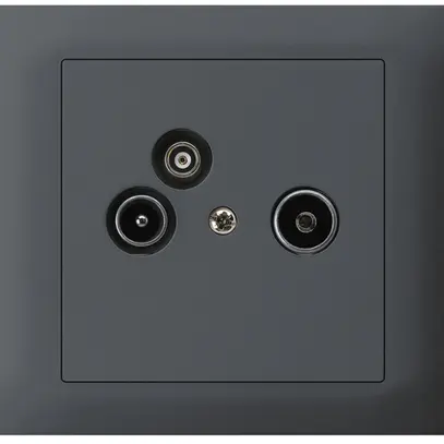 Presa antenna INS TV-R-dati kallysto 19dB antracite 