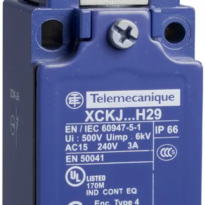 Interruttore di posizione OsiSense XCKJ pulsante a bottone, 1/2" NPT 