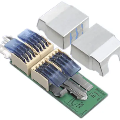 Module de connexion R&Mfreenet, cat.6 EasyLock, blindé 