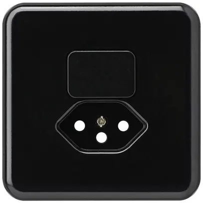 Kit frontal ENC basico 86×86mm noir pour combinaison grd.I S3/type 13 pour BOMI 