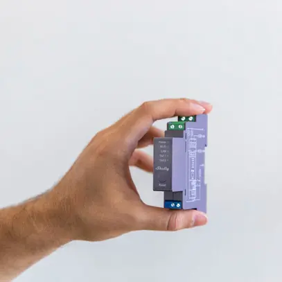 Actionneur-commutateur RF AMD Shelly Pro 2 Bt/Wi-Fi 2can 110…240V 1UM 