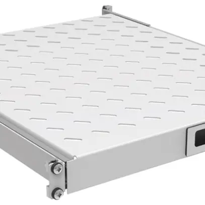 Base per apparecchi 19" estensibile 1UH 416×455mm 