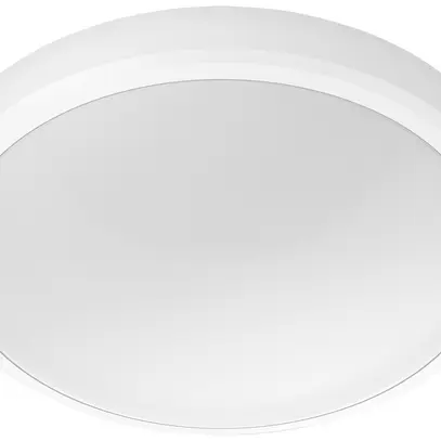 Plafonnier LED Philips Doris 17W 1500lm 2700K IP44 Ø313mm blanc 