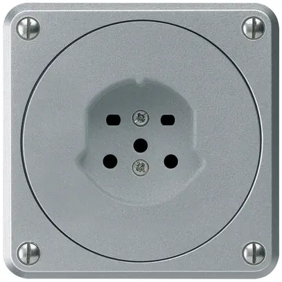 Prise ENC robusto type 15 aluminium sans clapet pour combinaison 