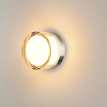 Bague décorative SLV CYFT acier Ø131×24.5mm chrome 