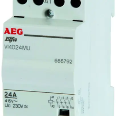 Contacteur AEG DIN45 VI4024MU 230VAC/DC 