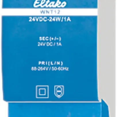 Alimentation à découpage AMD WNT12 88…264VAC/24VDC 24W 1A 
