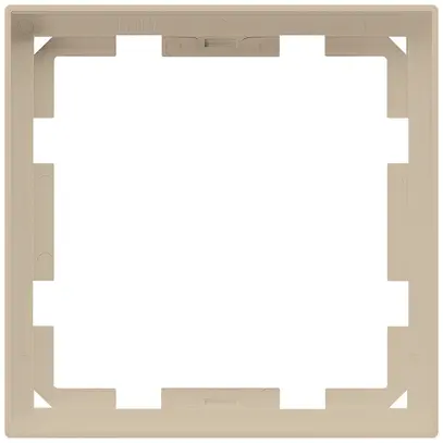 Cadre frontal KNX Hager kallysto pour thermostat beige 