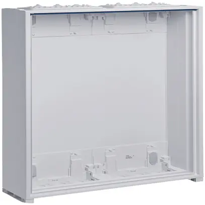 Distributore AP Hager univers 3-file IP44 550×500×160mm 