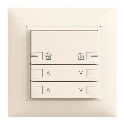 Set frontale INC EDIZIOdue zepAIR motore 2C con designazione con LED crema 
