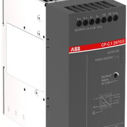 Schaltnetzteil ABB Primär 100…240VAC Sekundär 24VDC/10A 