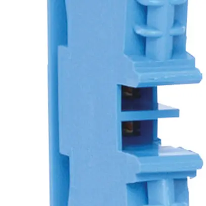 Morsetto di passaggio Hager 4mm², N, 1000V/32A, ad innesto, aperto sul lato 