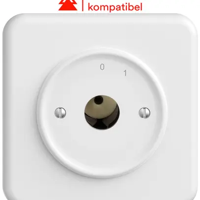 Interruttore a chiave INC STANDARDdue p.KABA 1514 ritiro cont.sep.1P 0-1 67mm bi 