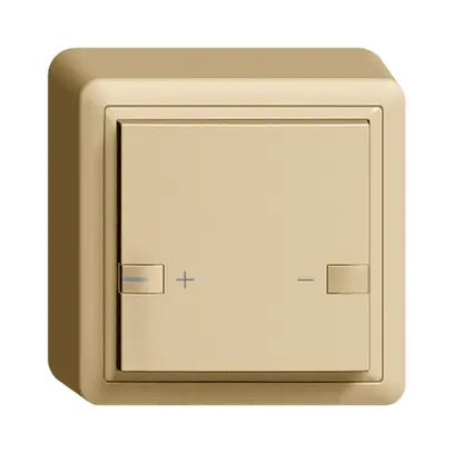 Tasto AP ZEP variatore univ. 1c/1t con LED EDIZIOdue sand 