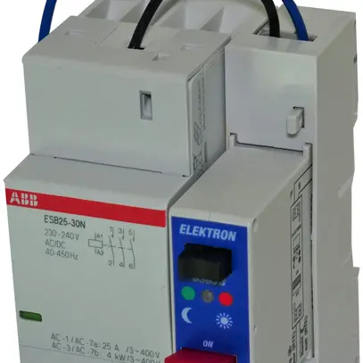 Contacteur AMD ELEKTRON WV 2010 1SEB avec ABB ESB25-30N-06 