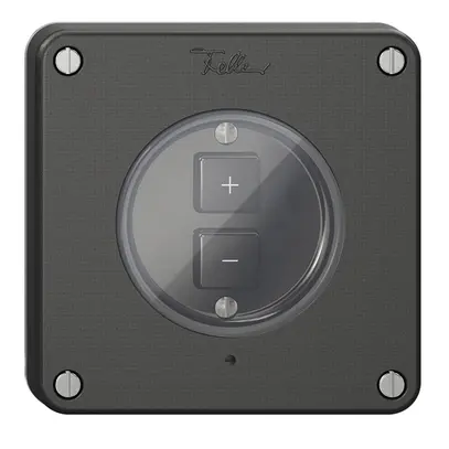 Stazione secondaria 1K/2T per dimmer NEVO Wiser N.CO nero 