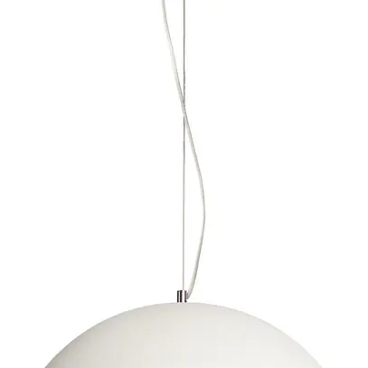 Luminaire suspendu SLV FORCHINI M E27 40W rond IP20 blanc/or 
